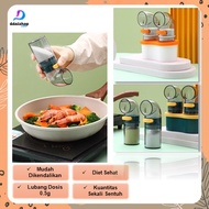 Kitchen Spice Bottle Dispenser 10ml Automatic Unique Powder Seasoning Salt Holder