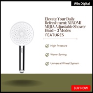 XIAOMI MIJIA 3 Modes Adjustable Shower Head High Pressure Water Saving Shower Low noise Bath Shower Head Bathroom Tool