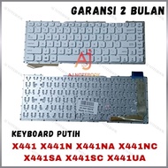 Asus X441M X441MA X441UV X441B X441BA X441UB WHITE Laptop Keyboard -AJNB