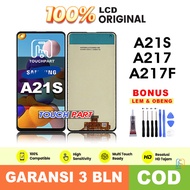 LCD SAM A21S / A217 / A217F FULLSET TOUCHSCREEN ORIGINAL