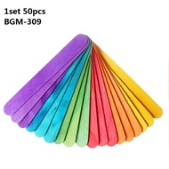 50PCS ice cream bar log stick creative diy handmade toys 9.3*1cm
