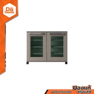 KING ตู้วางรองเท้า 90 ซม. รุ่น SERCON PLUS สีเทา [ไม่รวมประกอบ] |LAN|