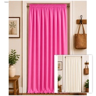 Elegant plain door curtain more color non ring curtain suksukan 82 inches by 58 inches