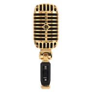 Professional Wired Vintage Classic Microphone Dynamic Vocal Mic Microphone for Live Performance Kara