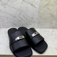 HERMES KELLY平底拖鞋/42.5