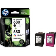 HP 680 Combo Pack Black&amp;Tri-Color Original Ink Advantage Cartridges