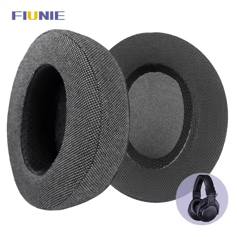 FIUNIE Replacement Ear Cushion Pads for Audio Technica ATH-M50x,M50xBT,M40x,M30x,M20x,MSR7 Headphone