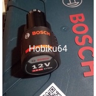 baterai batre bor cordless bosch 12v original gsr gsb 120 li 12v 2.0