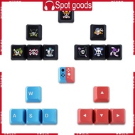WIN 9 Keys  PBT OEM Keycaps for WASD Direction ESC Keycap Dye Sub Game Console Pirate Flag Theme