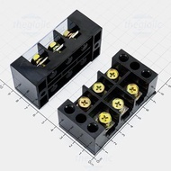 TBC6003 Electrical Connector, Terminal Electrical Cabinet Block 3 Pole 60A 600V Wire Size 2.5-6mm2