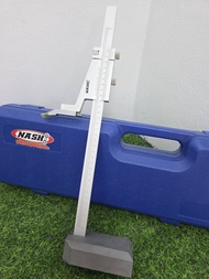 NASHI เวอร์เนียร์คาลิปเปอร์วัดความสูง เวอร์เนียร์ไฮเกจ เกรดไต้หวัน 0-300MM ไม้บรรทัดความสูง NS-505 ส