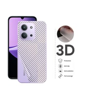 LAYAR PROMO Garskin Skin Carbon REDMI 15C Mobile Phone Back Screen Protector