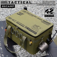 42L Outdoor storage bag Large capacity folding storage box Picnic camping equipment storage box Port