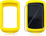 Case for Magene C606 Bike Computer Silicone Protective Case with Soft Screen Protector, Shockproof, 