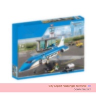 61002 Airport Passenger Terminal Plane Building Block Toys 694pcs 0104 C9014 Compatible 60104