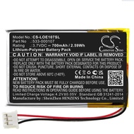 Cameron Sino 3.7V 700mAh Speaker Battery 533-000107 for Logitech Far East, S00149, S100 +TOOL