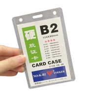 ASKO Card Case B2 / Plastik ID Card Case Tebal Uk. B2