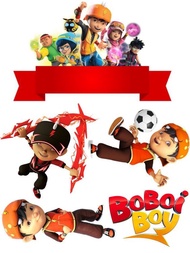 topper kue ultah karakter boboiboy