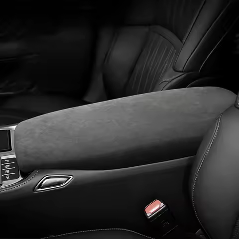 For Lexus LS350 LS430 LS460 LS500 LS500h LS600h Alcan tara Car Armrest Box Lid Protection Cover Pane