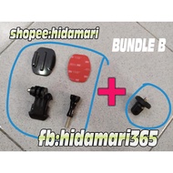 GOPRO MOUNT / STICK GOPRO MOUNT / HELMET STICKER GOPRO / OSMO ACTION / INSTA360/ J MOUNT