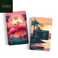 LIZA 0.10g 999.9 Gold Bar (Flamingo)