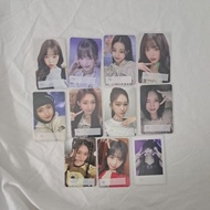 ive official photocard leeseo gaeul rei yujin wonyoung
