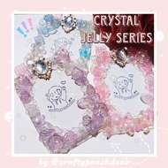 [CUSTOM ONLY] Toploader Cream Deco - PREMIUM Kpop Anime PC Photocard Resin Clay Decoden