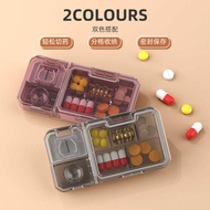pill box medicine pill box Medicine Box Portable Medicine Dispenser with Cutter Grinding Powder Medi