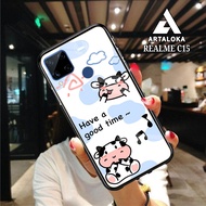 ARTALOKA Case Realme C15 - Casing Realme C15 2021 [ TN 31] Silikon Realme C15 - Case Hp Realme C15 -