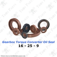 Auto Gearbox Torque Converter Ball Oil Seal for Proton Preve Manual (16*25*9)