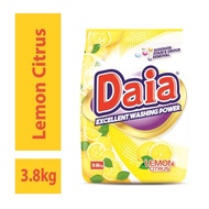 Daia Powder Detergent Lemon Citrus 3.8kg