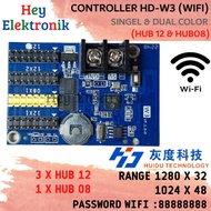 Huidu HD-W3 HUB08 Wifi Running Text P10 Not HD-W00 HD-W03 Controller