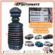 QHUK PERODUA MYVI ALZA AXIA VIVA BEZZA FRONT ABSORBER COVER BOOT DUCT R7-0311-BK 48331-BZ020 STEERIN