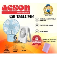 ACSON USB FAN ATF04A (SMALL) &amp; ATF06B (BIG)