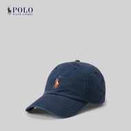 Polo Ralph Lauren หมวกผู้ชาย Stretch-Cotton Twill Ball Cap รุ่น MAPOHGS0J421701 สีกรมท่า