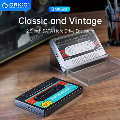 ORICO 2.5'' HDD Enclosure SATA to USB3.0 External Hard Drive Case for SSD Disk HDD Box Type C 3.0 Ca