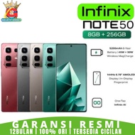 HP BARU INFINIX NOTE 50 | NOTE50 PRO 8/256GB Ram Upto 16GB GARANSI RESMI 100% ORIGINAL