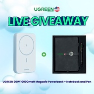 [UGREEN Live Giveaway] UGREEN 20W 10000maH Magsafe Powerbank + Notebook and Pen