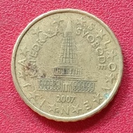 koin Slovenia 10 Euro Cent (2nd map) 2007-2019