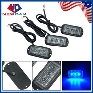3LED Ultra-thin Flashing Light 9-30V Car Side Marker Light 3LED Door Light Truck Warning Light Strob