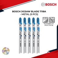 5 PCS T118A BOSCH JIGSAW BLADE - METAL