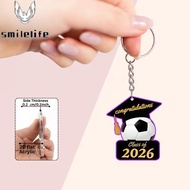 2D Acrylic Keychain - Football Basketball Tennis Baseball Volleyball Sports Theme