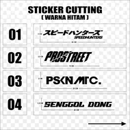 Sicker Cutting Motor Cutting Stickers 1 unit
