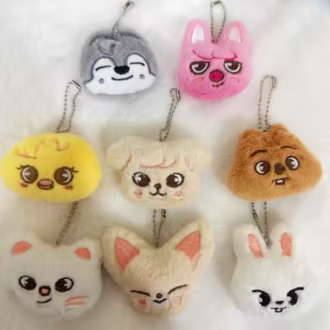 New SKZOO Mini Plush Keychain Pendant Cute Decorative Pendant STRAYKIDS Backpack Accessories Accesso