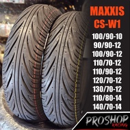 ยาง Maxxis CS-W1 ลายฉลาม สำหรับ Vespa Sprint Filano Giorno Aerox MSX Honda Monkey ขอบ 12 14