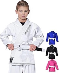 | Evolve Kids Preshrunk Premium Jiu Jitsu, Evolve BJJ Gi | Many Sizes & Colors | Jujitsu Gi, BJJ Lig