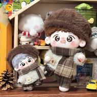 CREAMCANVAS​ 10/20cm Cotton Doll Clothes, Lamb Sweater Scarf 10cm Cotton Doll's Clothes, Doll  Outfi