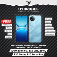Anti-Scratch Hydrogel iQOO Z0R, Z10 Lit, Z0x, Z10 Turb, Z10 Turb Pr Screen Guard