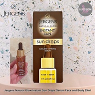 Jergens Natural Glow Instant Sun Drops Serum Face and Body 29ml เซรั่มผิวแทน แบบไม่ต้องตากแดด