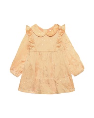 Kloset Design Star Long Sleeve Dress (SA20-KD001) ชุดเดรสเด็กผู้หญิง